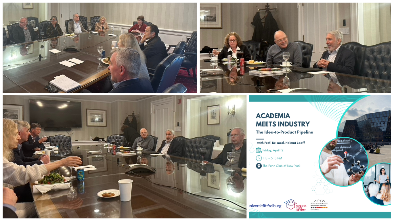 Collage of Academia meets Industry Event on April 12, 2024