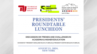 Poster Event Presidents' Roundtable Luncheon August 21, 2024